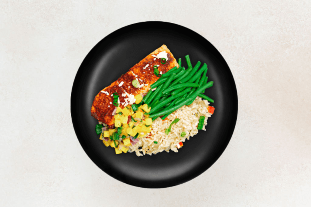 Caribbean Jerk Salmon